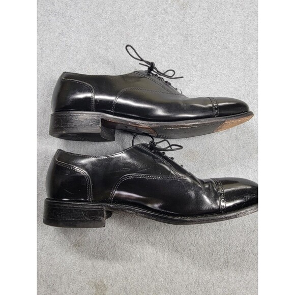 Florsheim Shoes Mens Size 8.5 D Black Cap Toe Oxford Dress Leather Sole 17067-01 main image 9